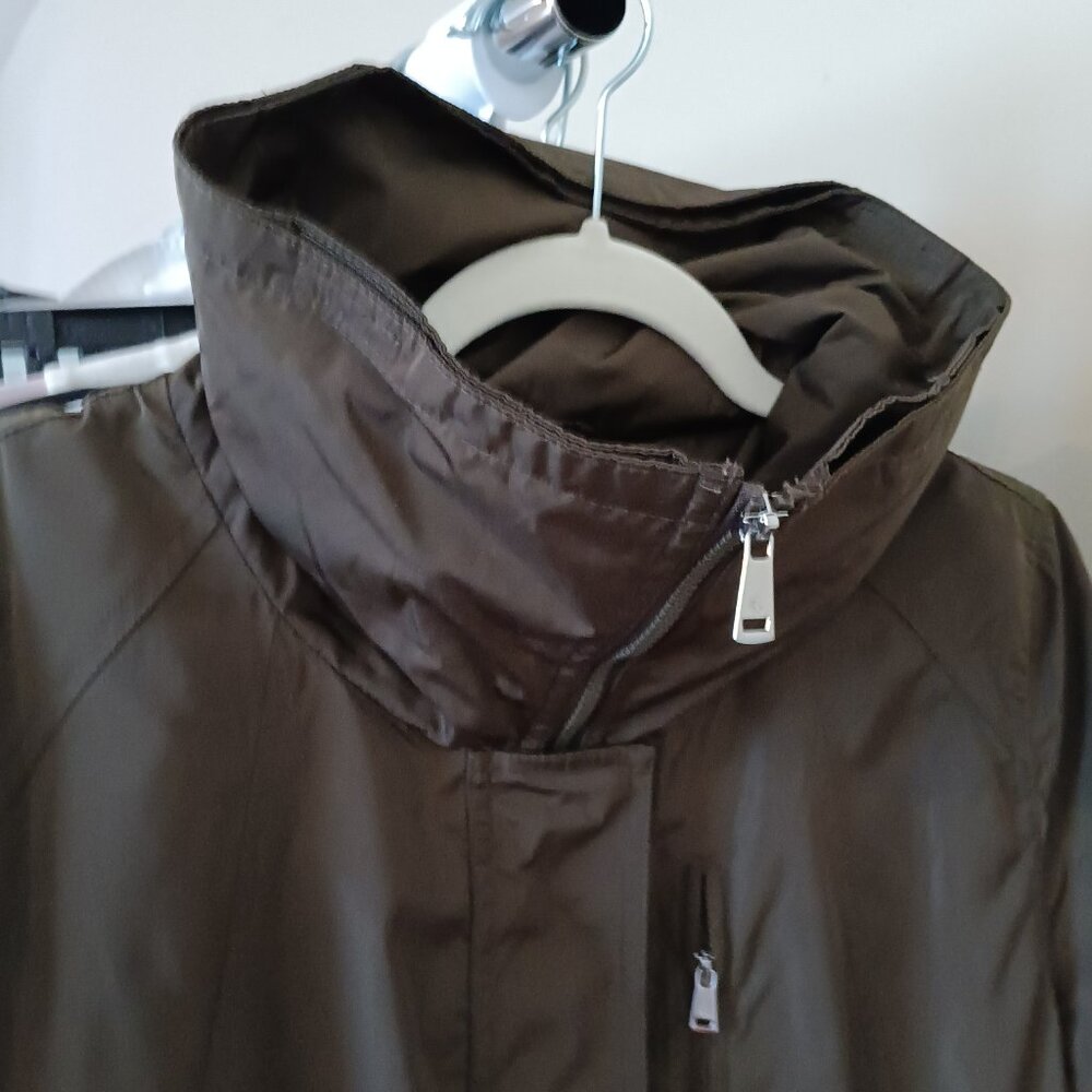 NWT RLL Lauren Olive Green Standup Collar Weather Jacket